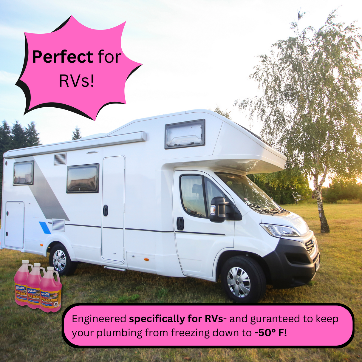SPLASH RV & Marine Antifreeze | 1 Gallon