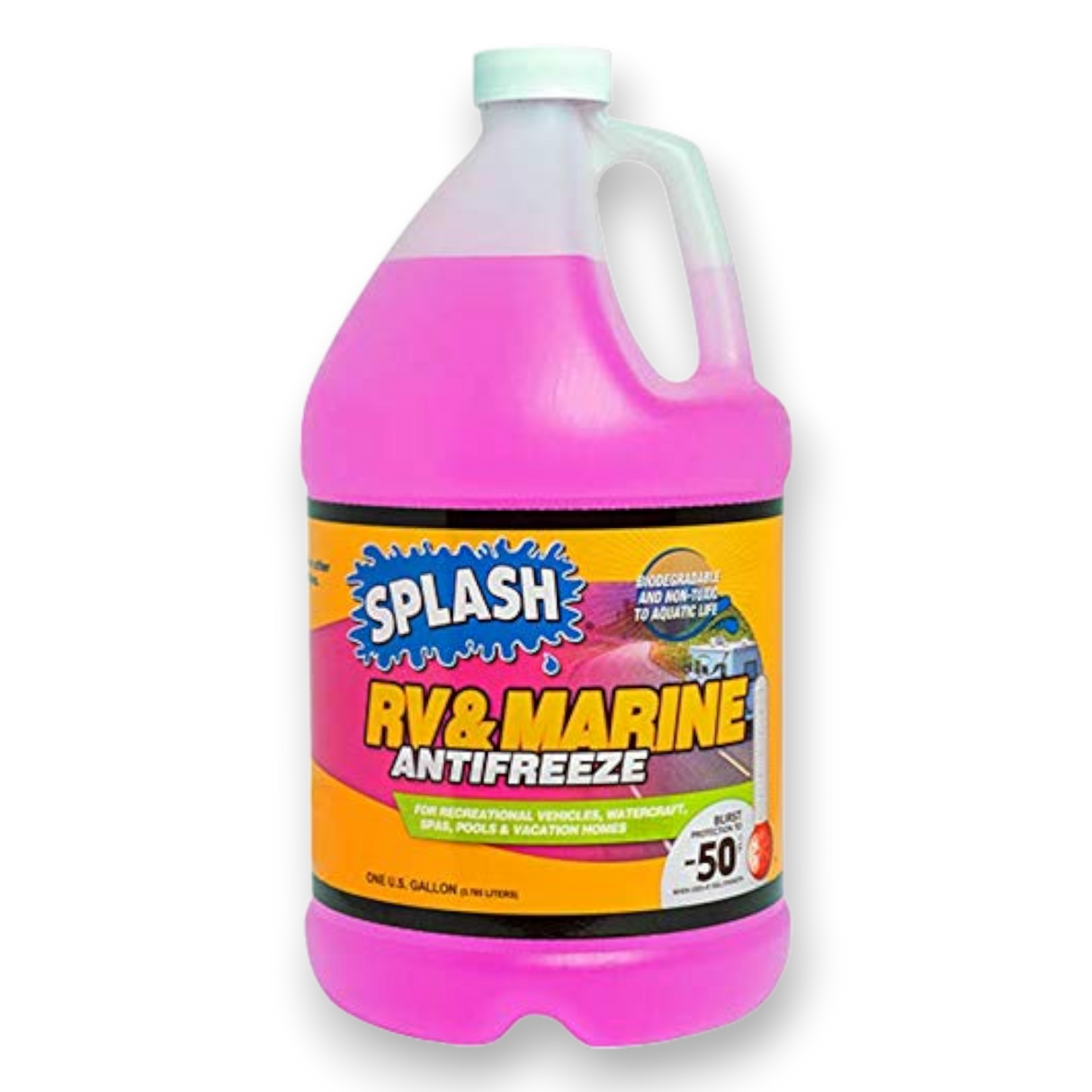 SPLASH RV & Marine Antifreeze | 6-Pack | 6 Gallon