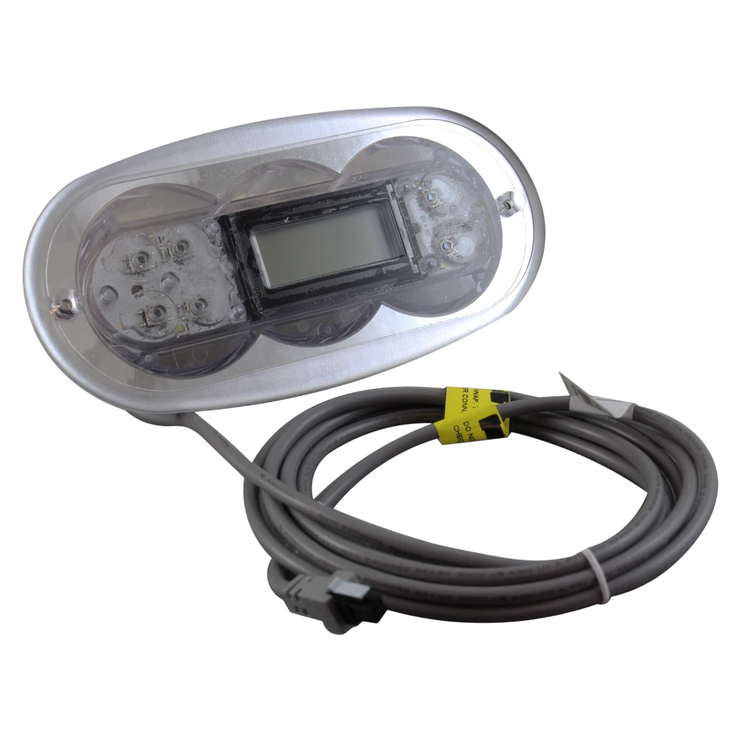 Balboa TP500S Spaside Control Panel, BP Series, with Label 80-17204, W/C/M/L/J/A (Model 57251)