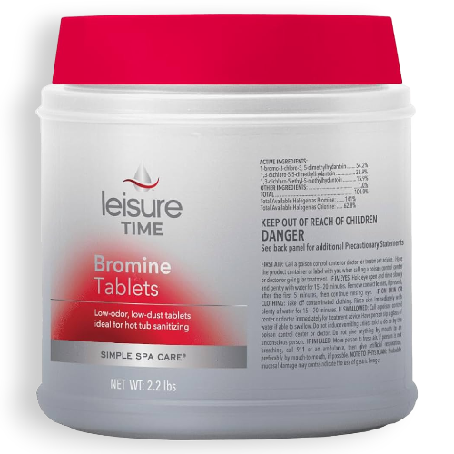 Leisure Time 2.2lb Bromine Tablets | Bromine Tabs for Pools & Spas