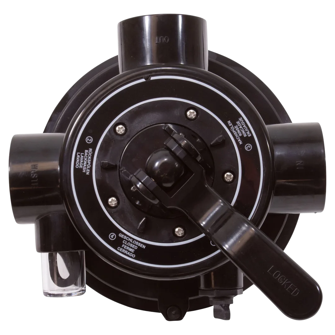 AquaPro AL75 4-Way Multiport Valve - Top