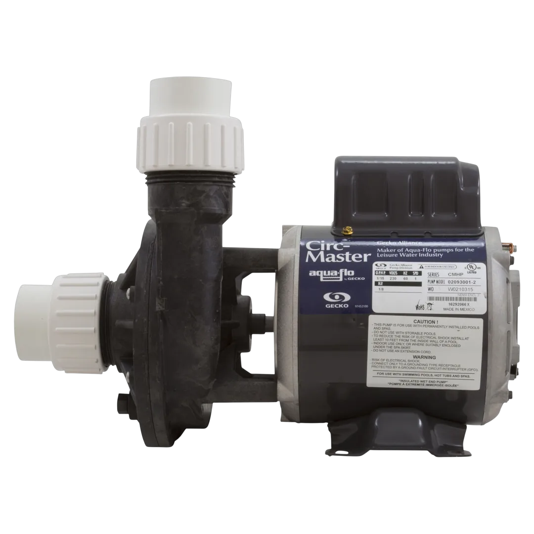 Gecko Aqua-Flo Circ-Master CMHP 02093001-2010 Spa Pump - Side