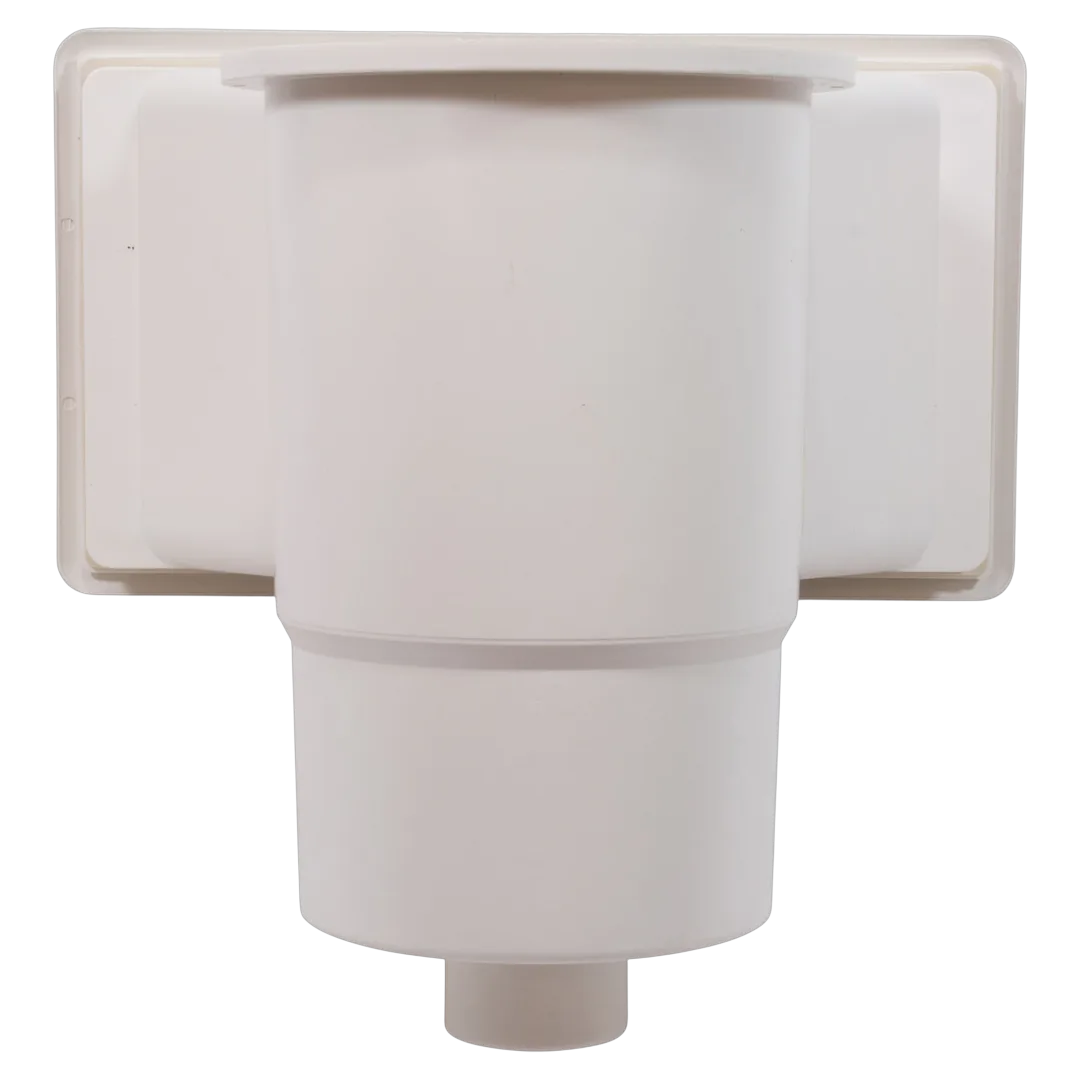 Astral 20891 Wide Mouth Above-Ground Skimmer Complete - White - Back