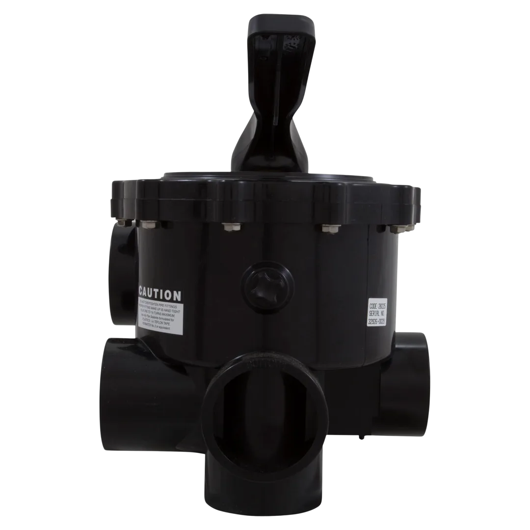 Astral 28225 2 in Side-Mount Multiport Valve, 6 Position - Back