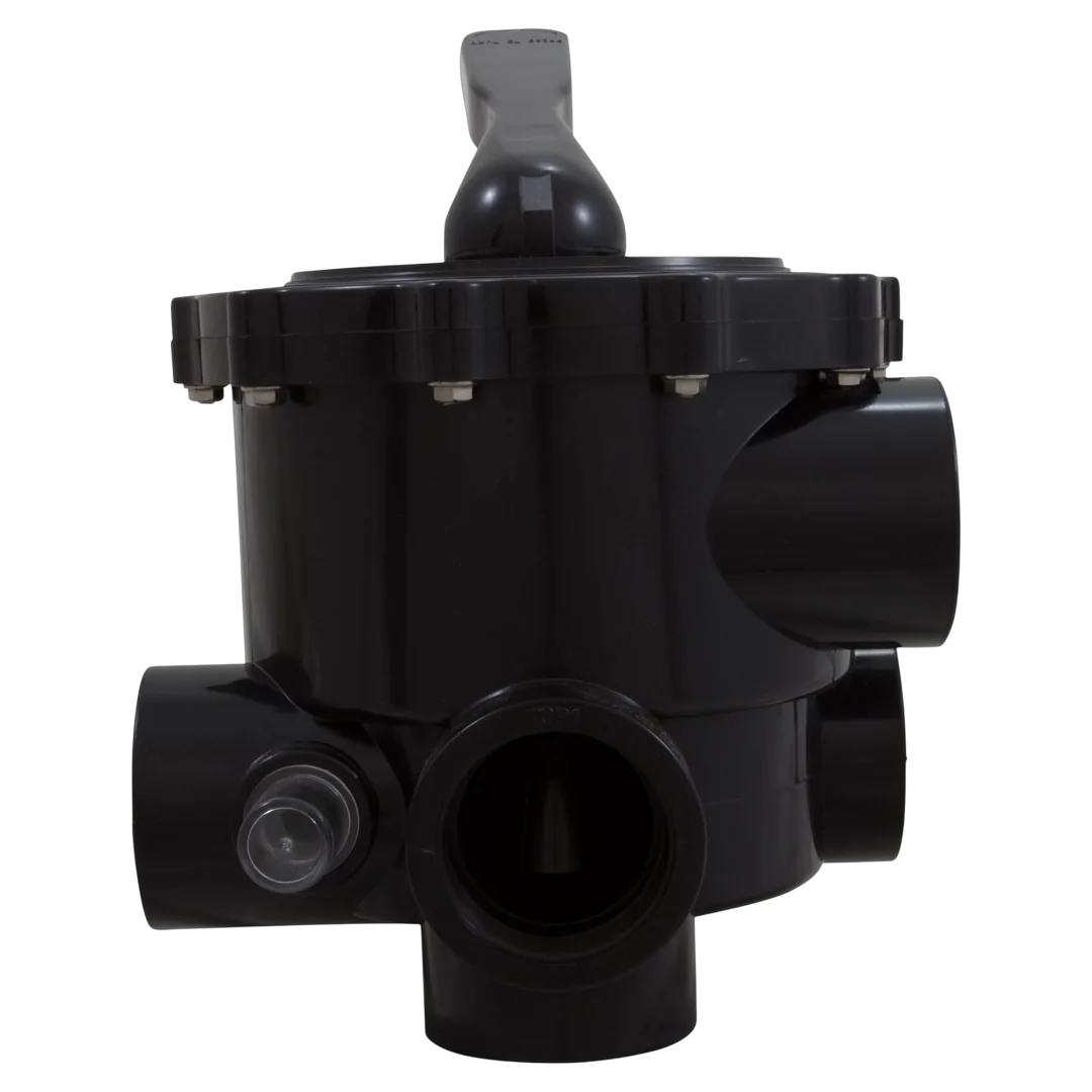 Astral 28225 2 in Side-Mount Multiport Valve, 6 Position - Front