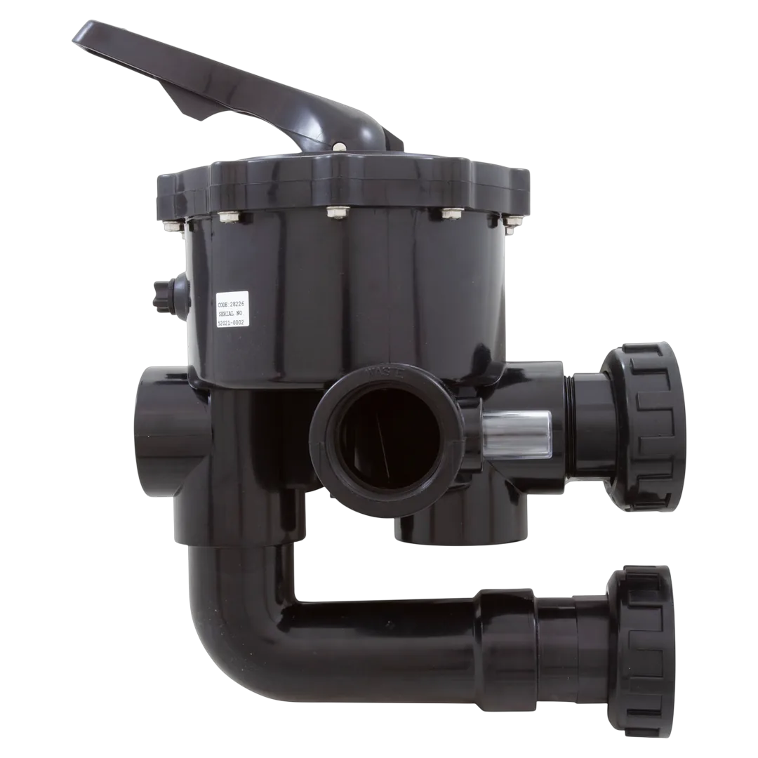 AstralPool 28226 2 in. Side Mount Multiport Valve 6-Position - Side (2)