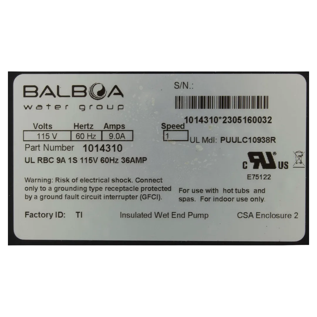 Balboa 1014310 Ultima Pump - Alt (4)