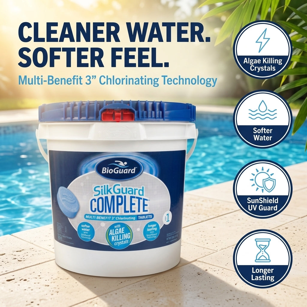BioGuard SilkGuard Complete 3-Inch Chlorine Tablets