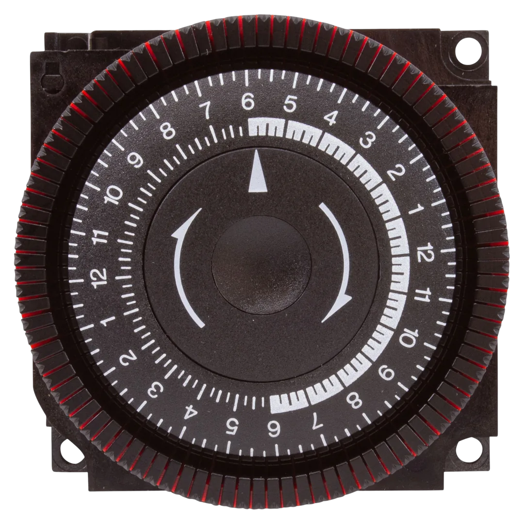 Diehl TA4067 24VAC 24-Hour Panel Mount Timer SPST - Front