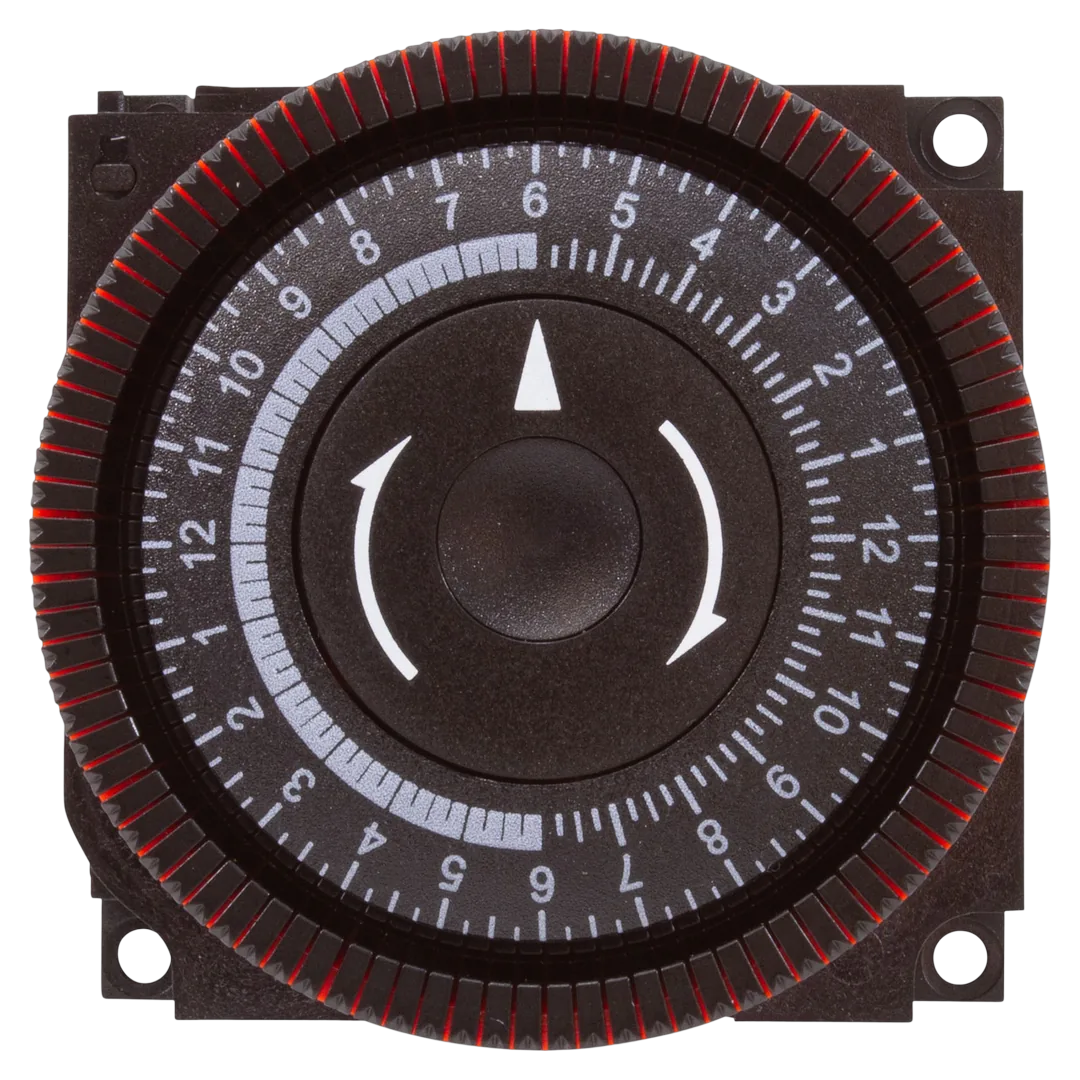 Diehl TA4071 24 Hour SPST Panel Mount Timer - Front