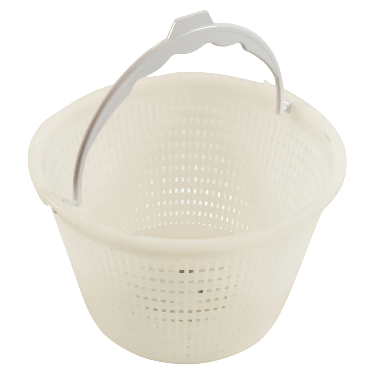 CMP Waterway Style Skimmer Basket White — reverse view