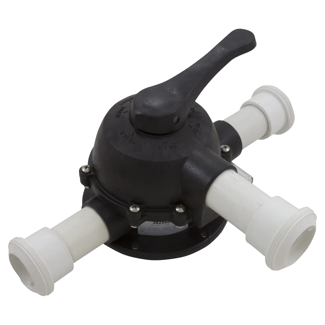 Carvin 15VK-24 Multiport Valve with Unions - Reverse