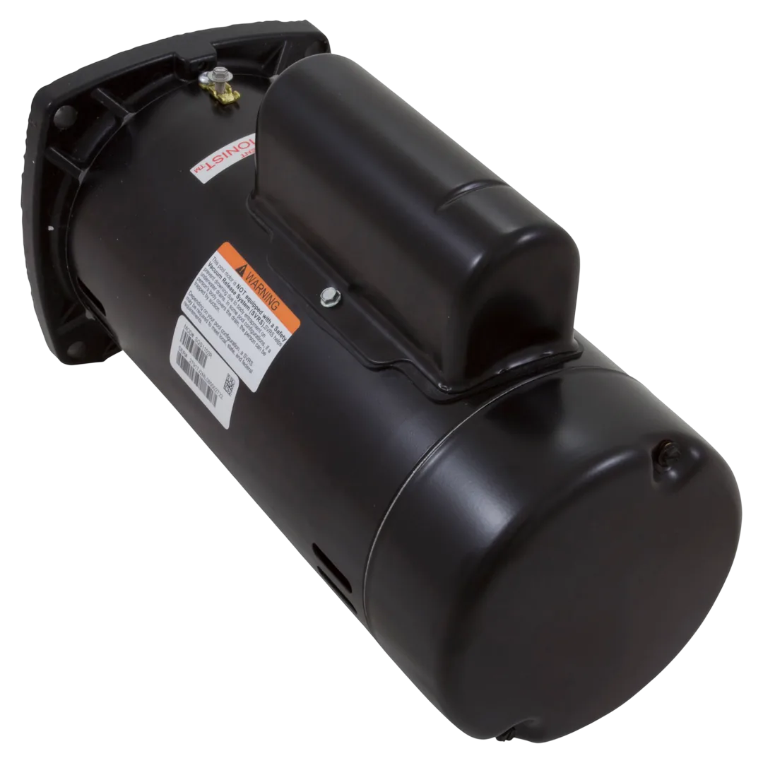 Century SQS1102R Square Flange 1 HP 2-Speed Pool Pump Motor - Reverse