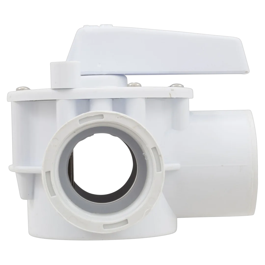 Champlain Plastics AFT100T 3-Way Diverter Valve - Side
