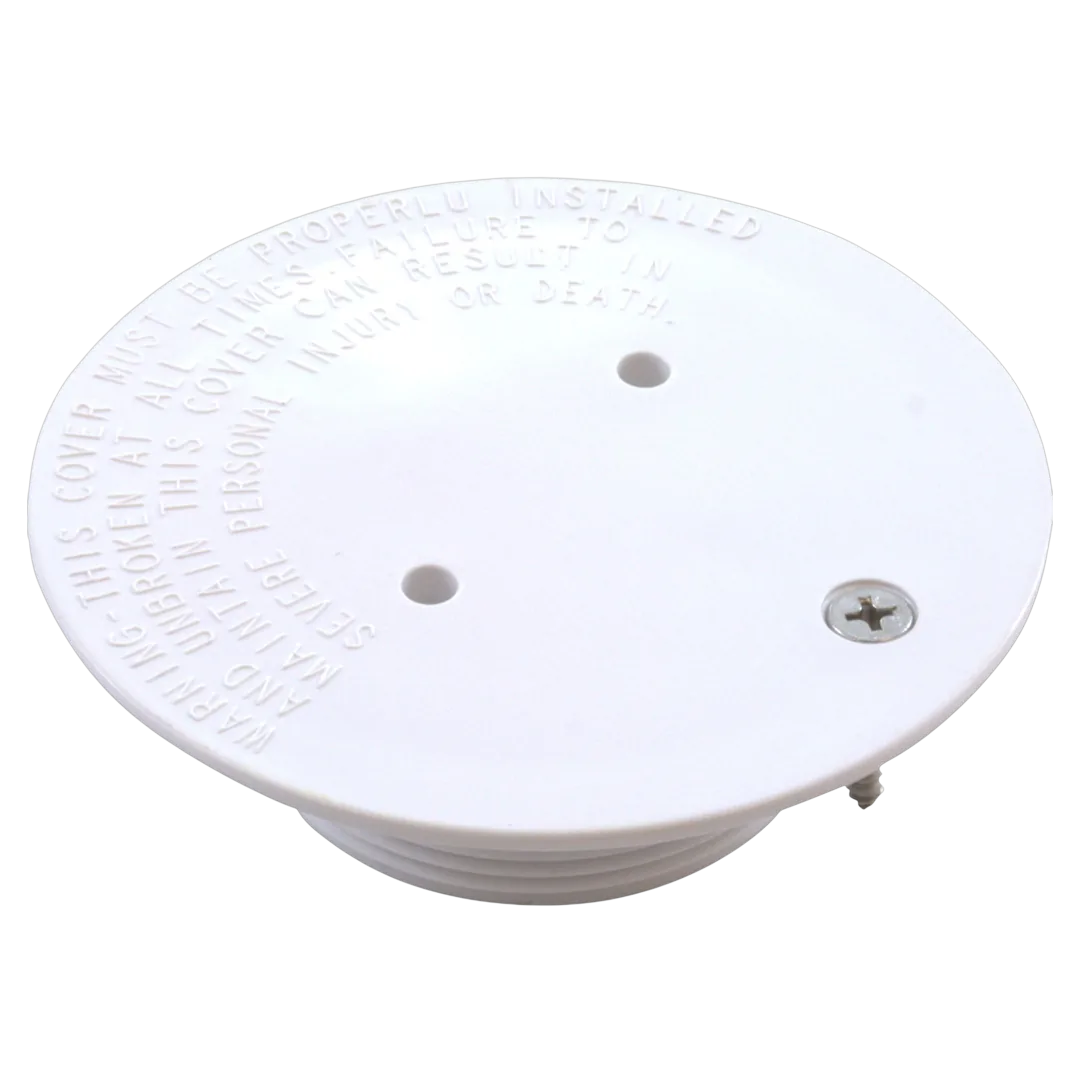 CMP 25527-100-100 inlet cover plate for Sta-Rite white