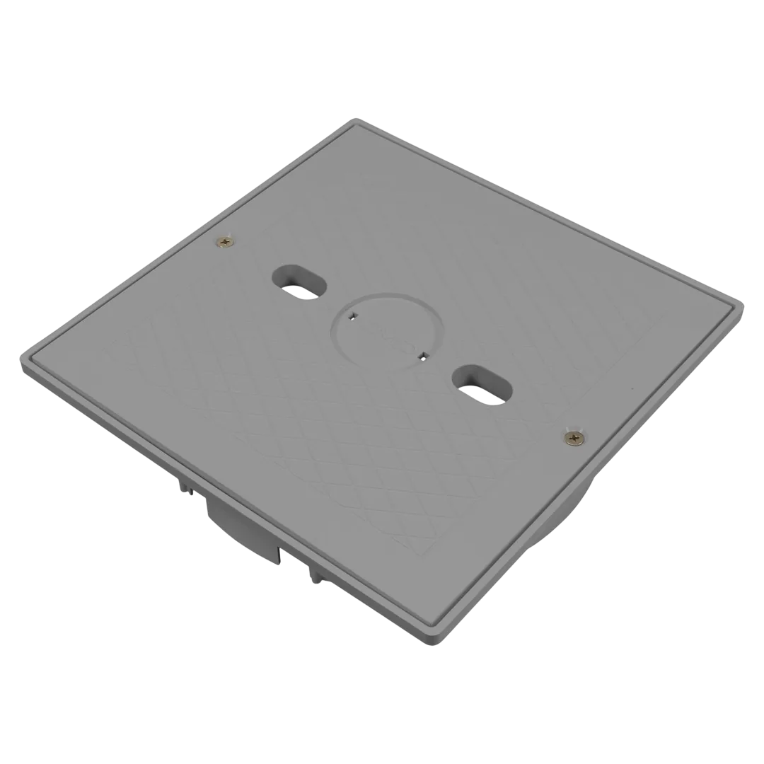CMP Square Skimmer Cover and Collar, Gray 25538-901-000