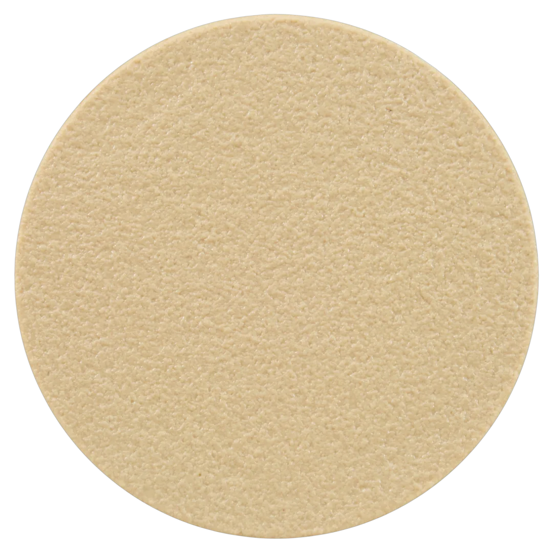 CMP 25544-029-010 Blank Skimmer Lid Logo Insert - Tan - Top