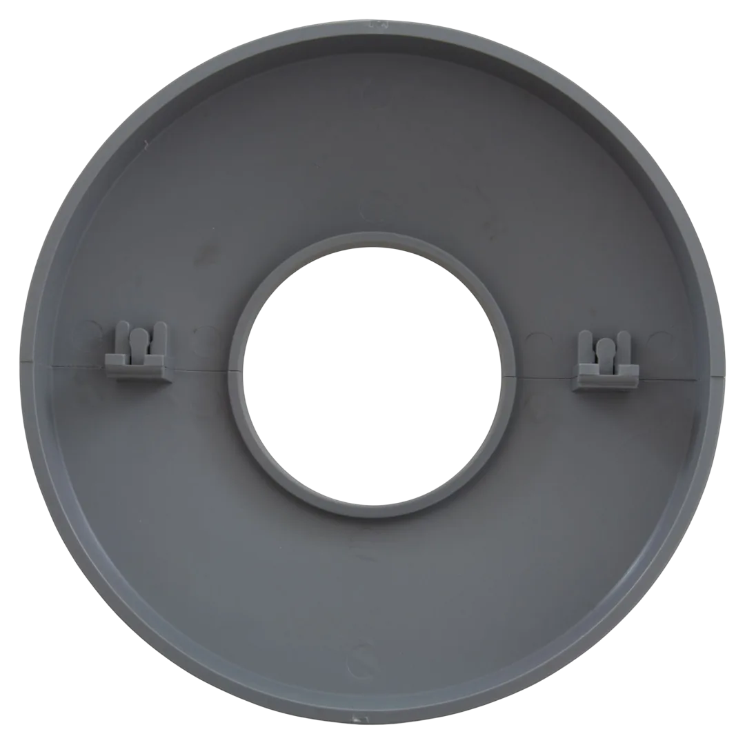 Custom Molded Products 25572-201-000 Clip-On Pool Ladder Escutcheon - Gray - Bottom
