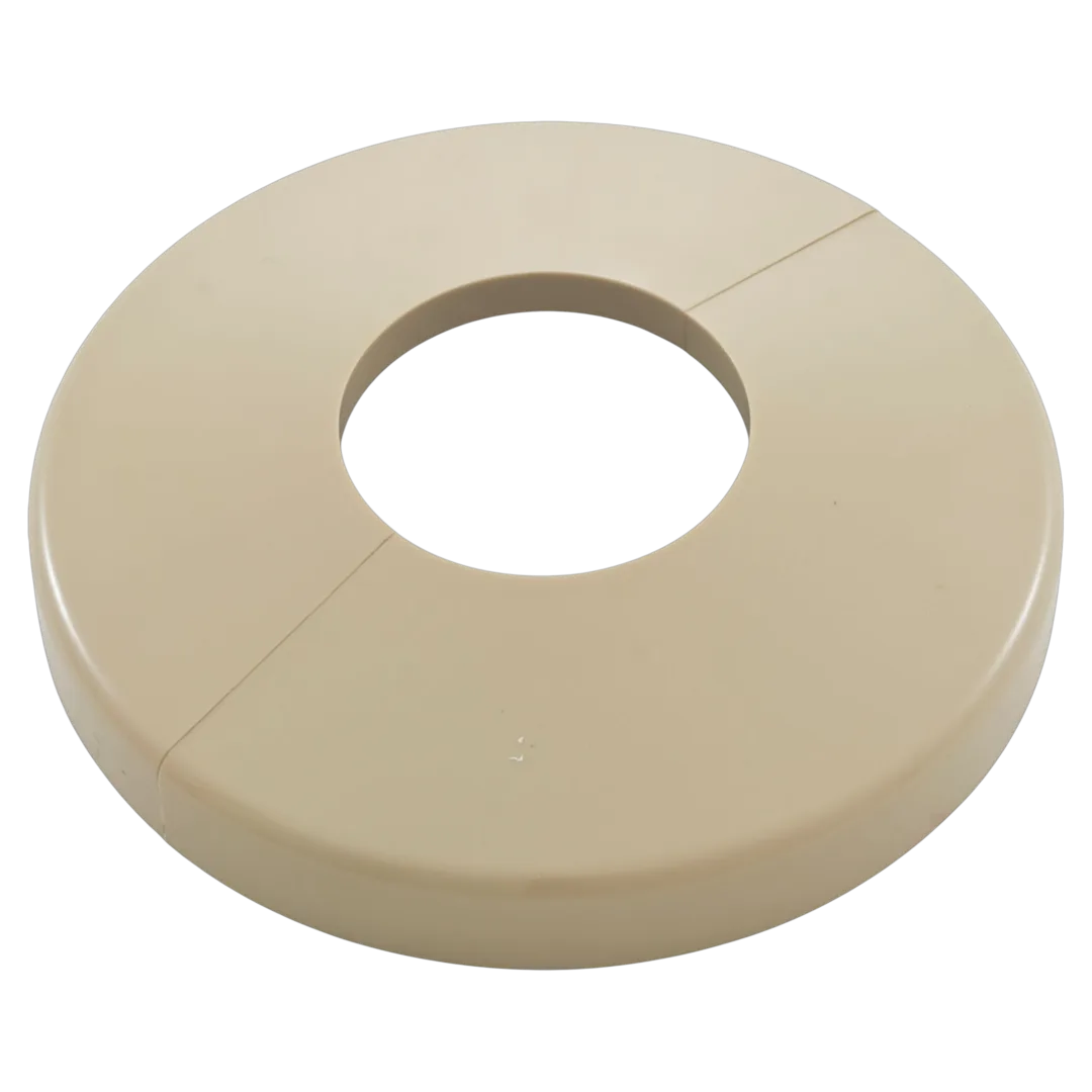 CMP 25572-209-000 Clip-On Pool Ladder Escutcheon, Tan - Assembled