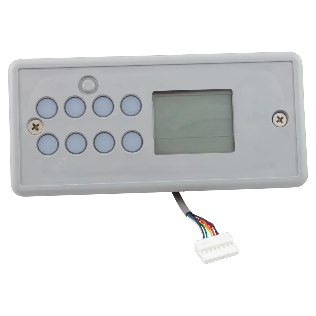 Gecko TSC-8 8 Button Keypad with LCD
