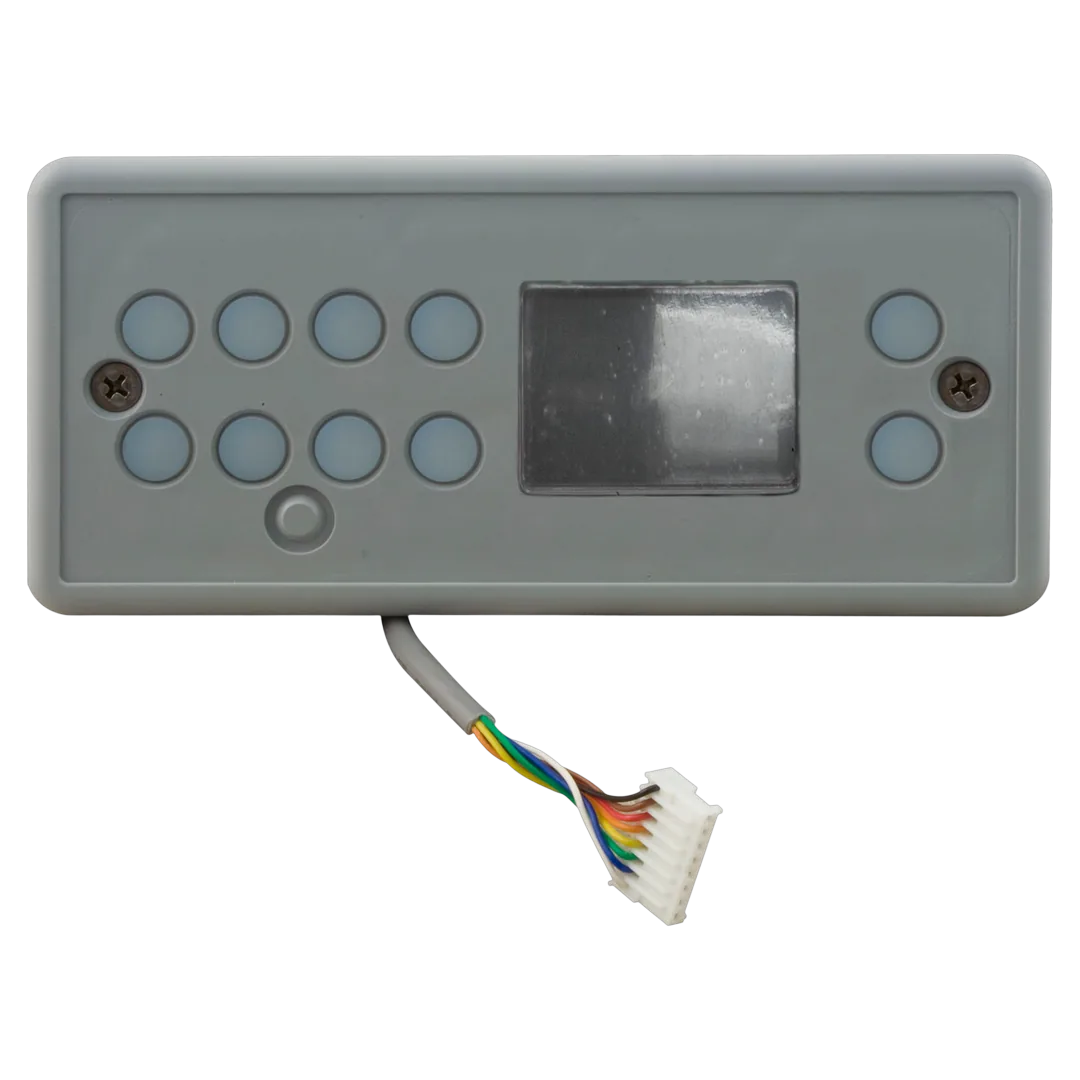 Gecko TSC-8 Control Panel Overlay - Nolabel