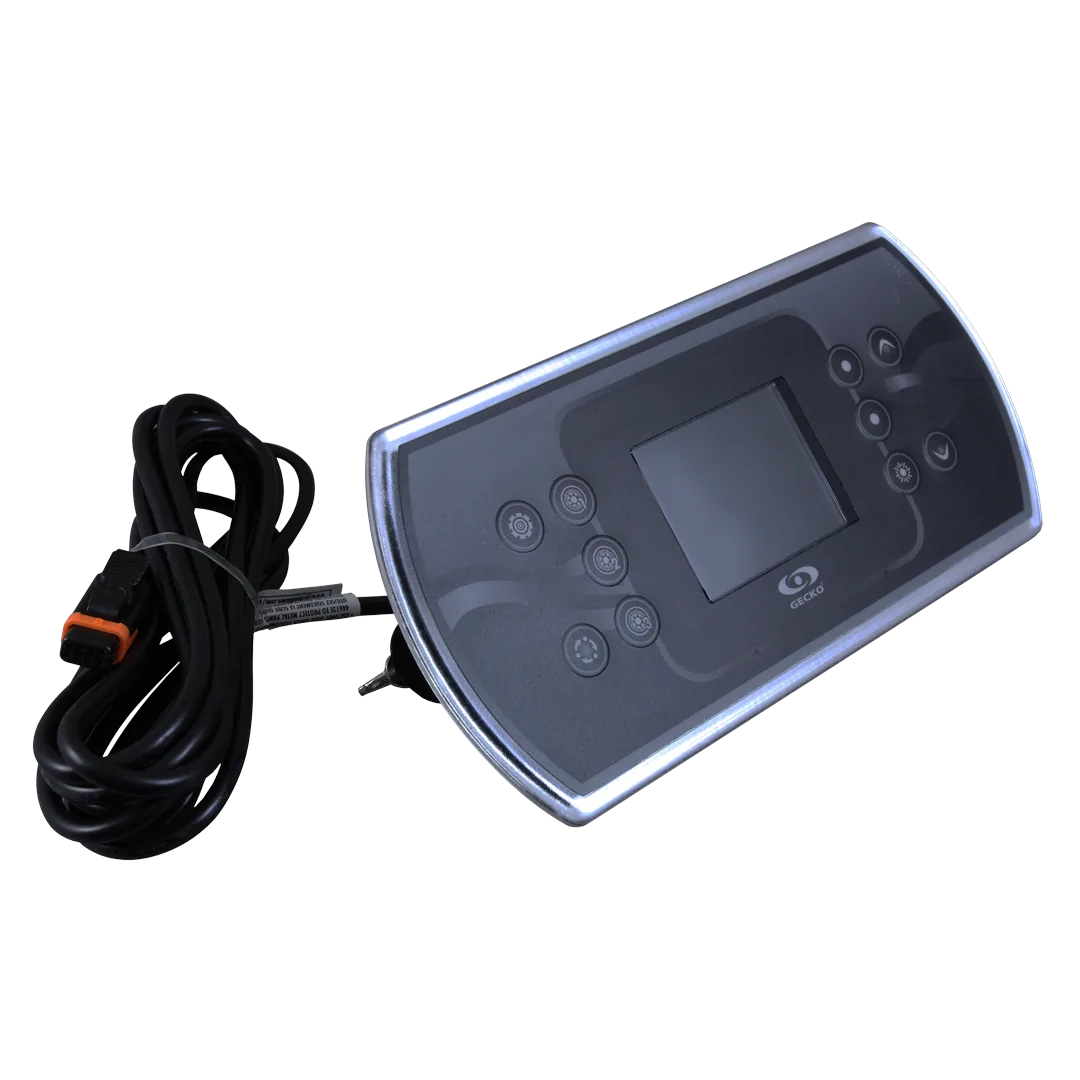 Gecko IN.K800 spa keypad with overlay