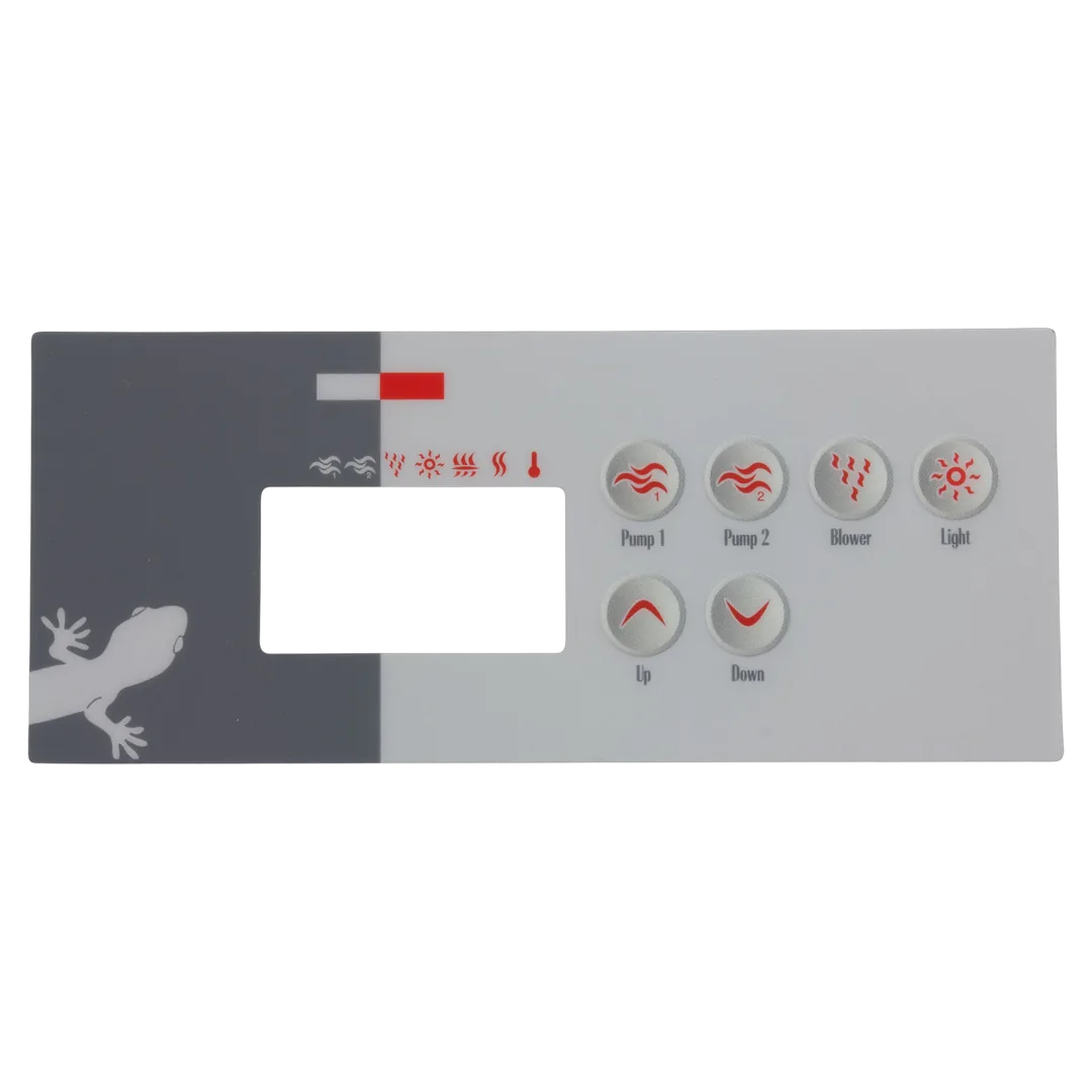 Gecko TSC-35 6-Key Overlay Panel
