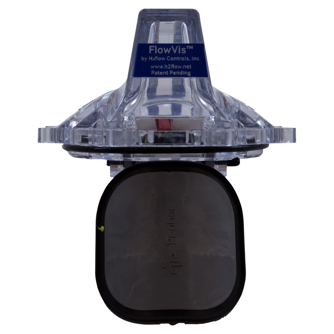 H2Flow FVJ-R-15 FlowVis Flow Meter Retrofit Kit - Front