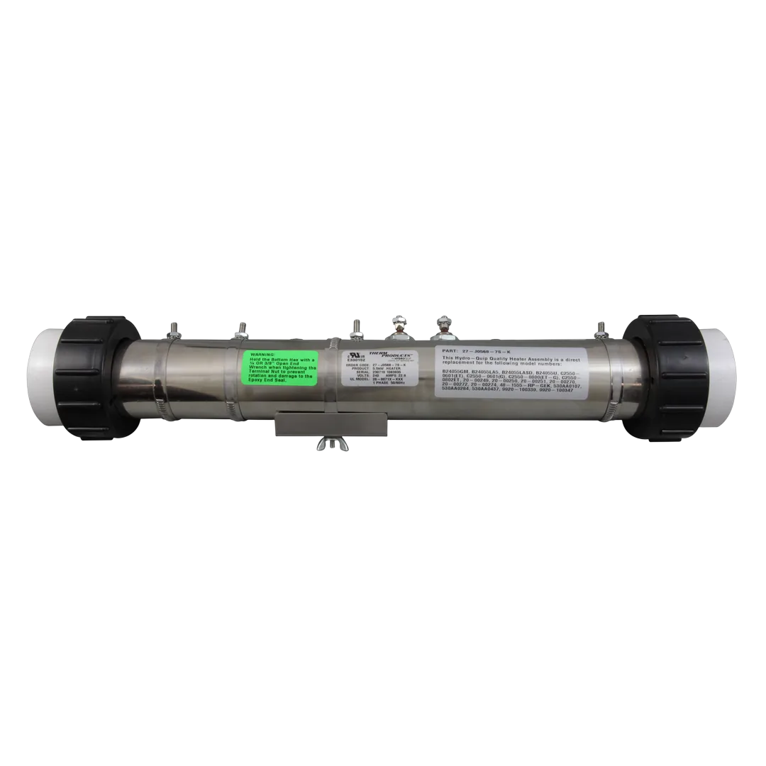 Hydro Quip Gecko Universal Flo-Thru Heater - Sidea