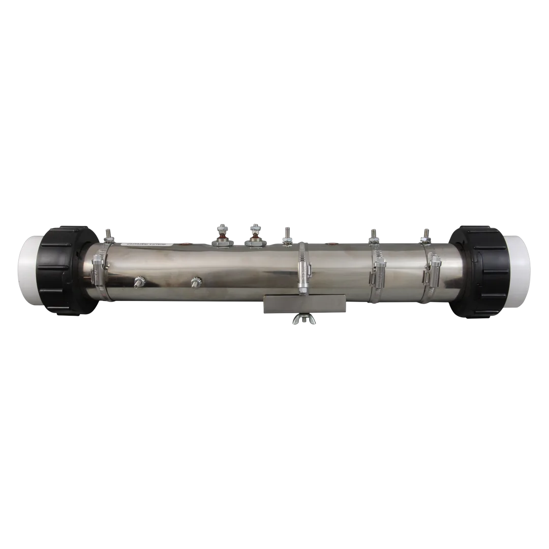 Hydro Quip Gecko Universal Flo-Thru Heater - Sideb