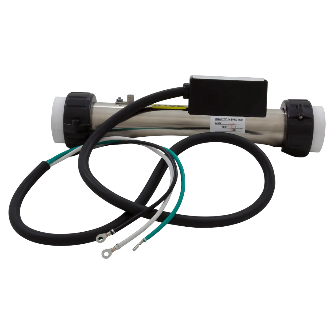 HydroQuip 5.5kW Flo-Thru Heater Assembly - Front