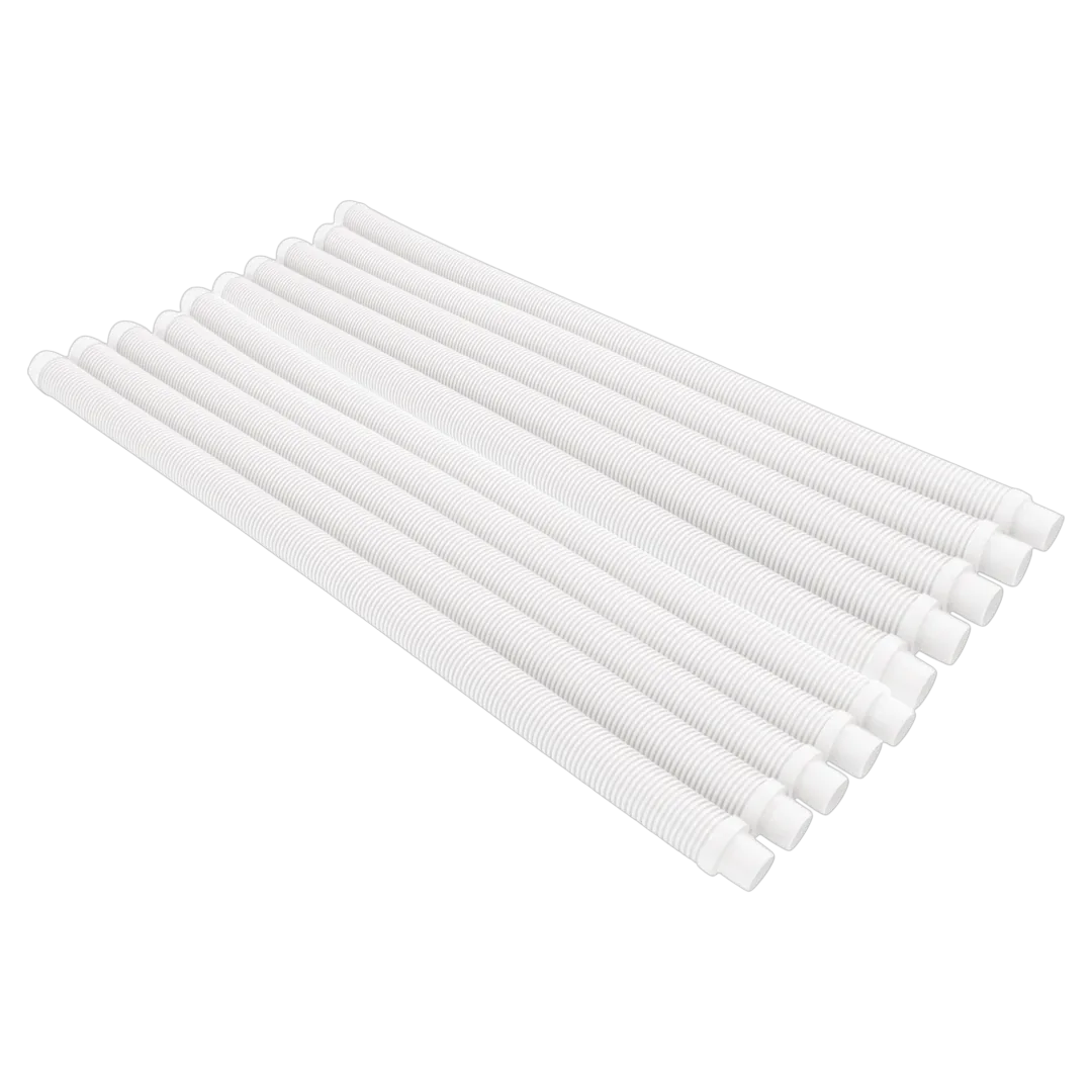 Hayward 1m white vacuum hose connector 10-pack PVCHP1900WHPK10