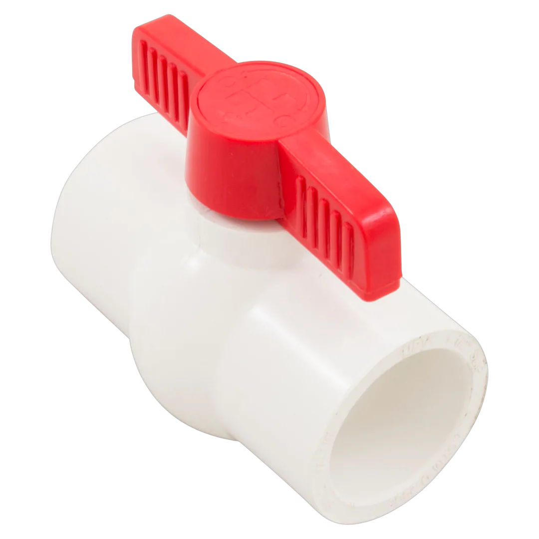 Hayward QVC1015SSEW Compact Ball Valve White PVC