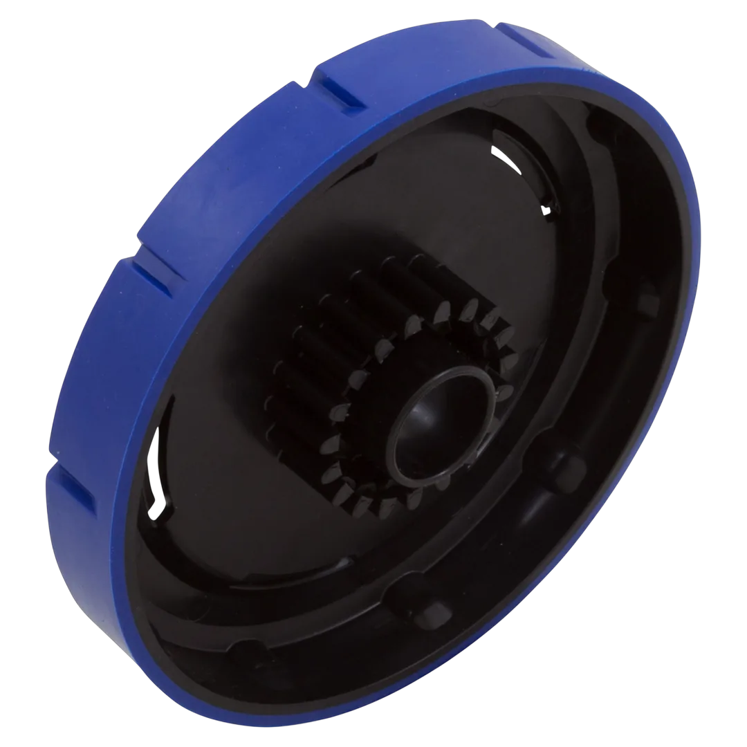 Hayward AquaVac 500 Wheel Rim and Tire Set of 4 - Black/Blue - Reverse