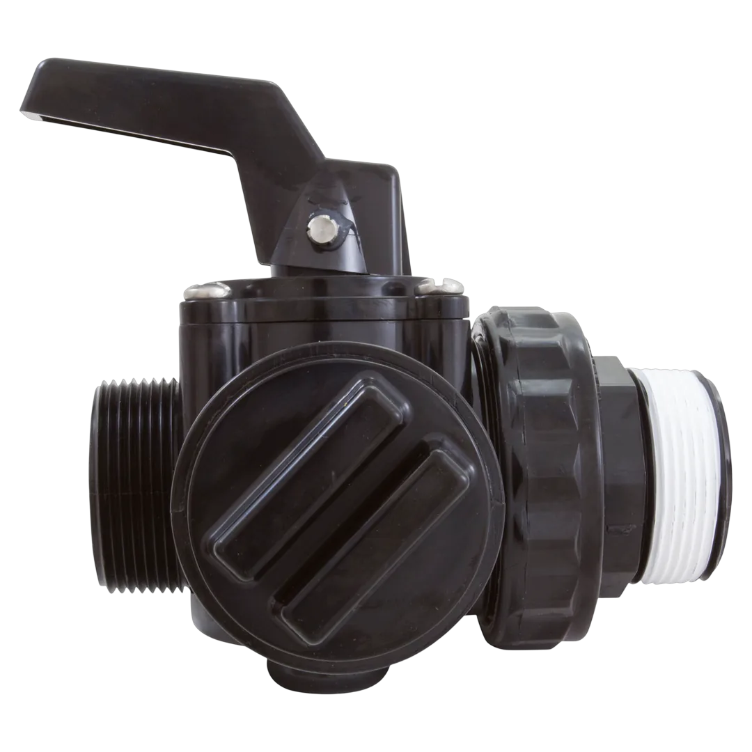 Hayward SP0727 Deluxe 3-Way Ball Valve - Front