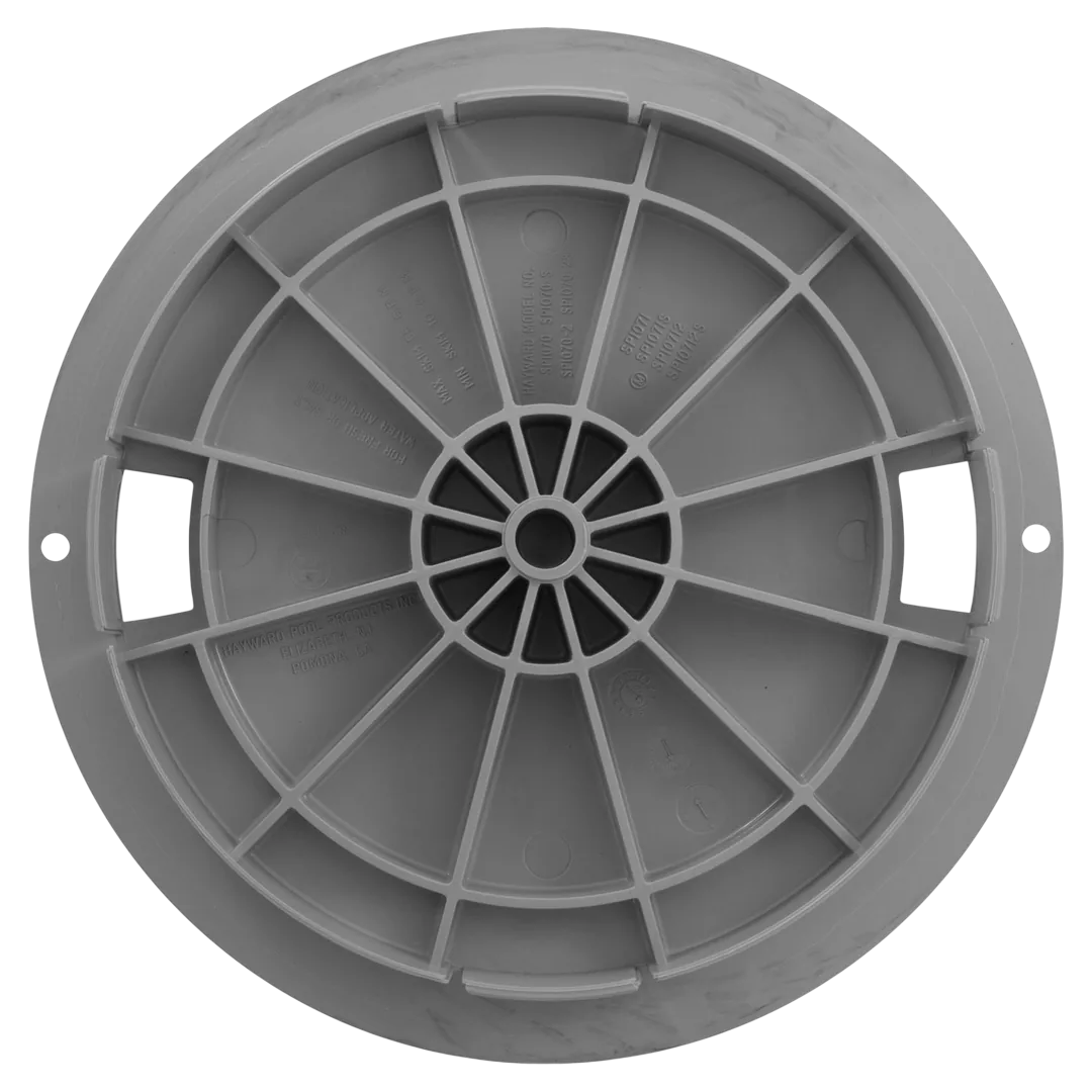 Hayward SPX1070CGR Skimmer Lid Gray - Back