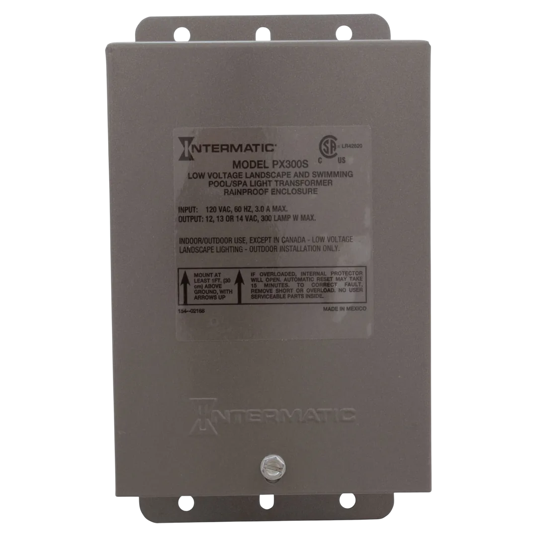 Intermatic PX300S Pool & Spa Safety Transformer - Front