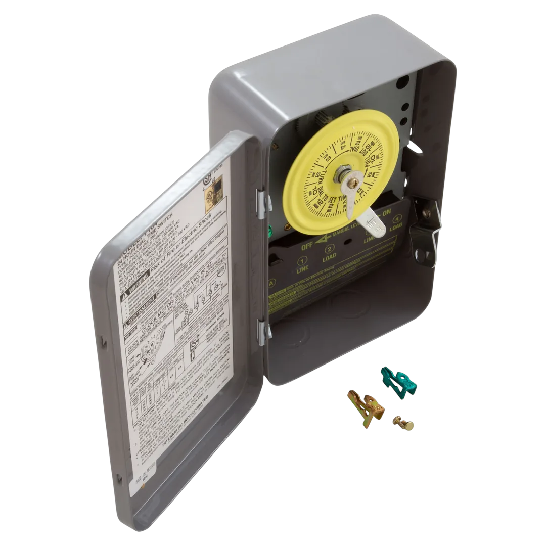 Intermatic T104 24-Hour Mechanical Timer Switch - Alt (4)
