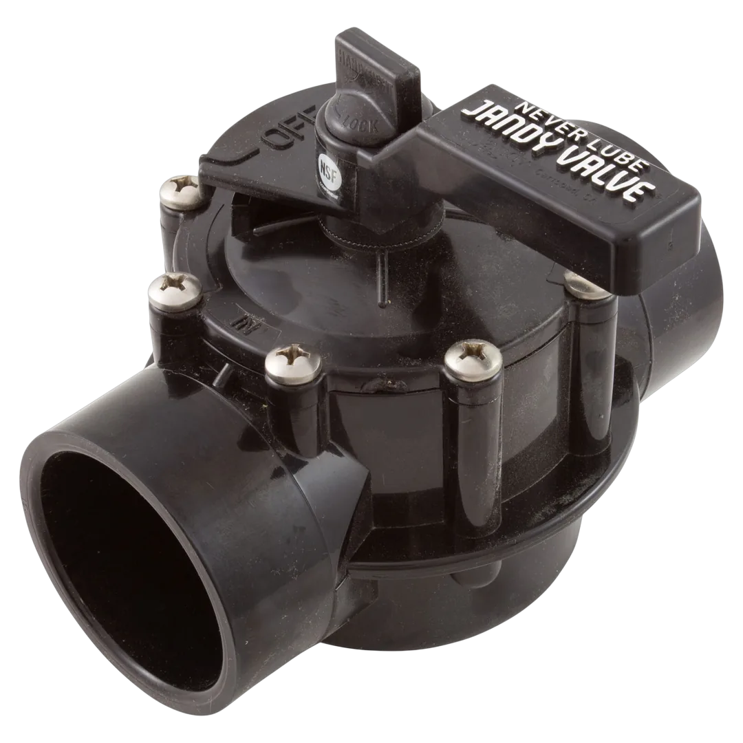 Jandy 4716 Never Lube 2-Port Diverter Valve 2 x 2.5 in - Reverse