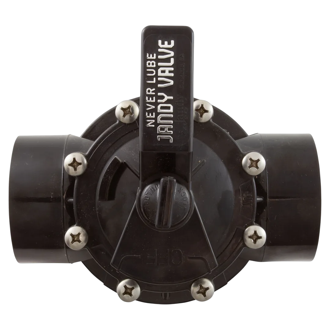 Jandy 4716 Never Lube 2-Port Diverter Valve 2 x 2.5 in - Top