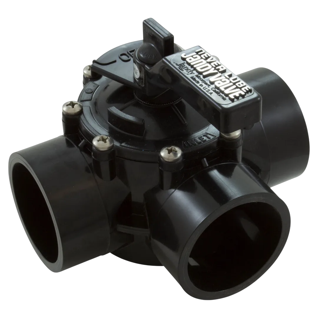 Jandy 4717 NeverLube 3-Port Diverter Valve 2 to 2.5 in