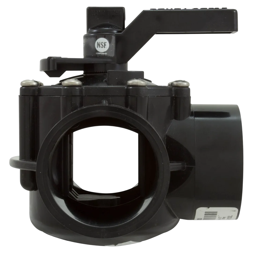 Jandy 4717 NeverLube 3-Port Diverter Valve 2 to 2.5 in - Side (2)