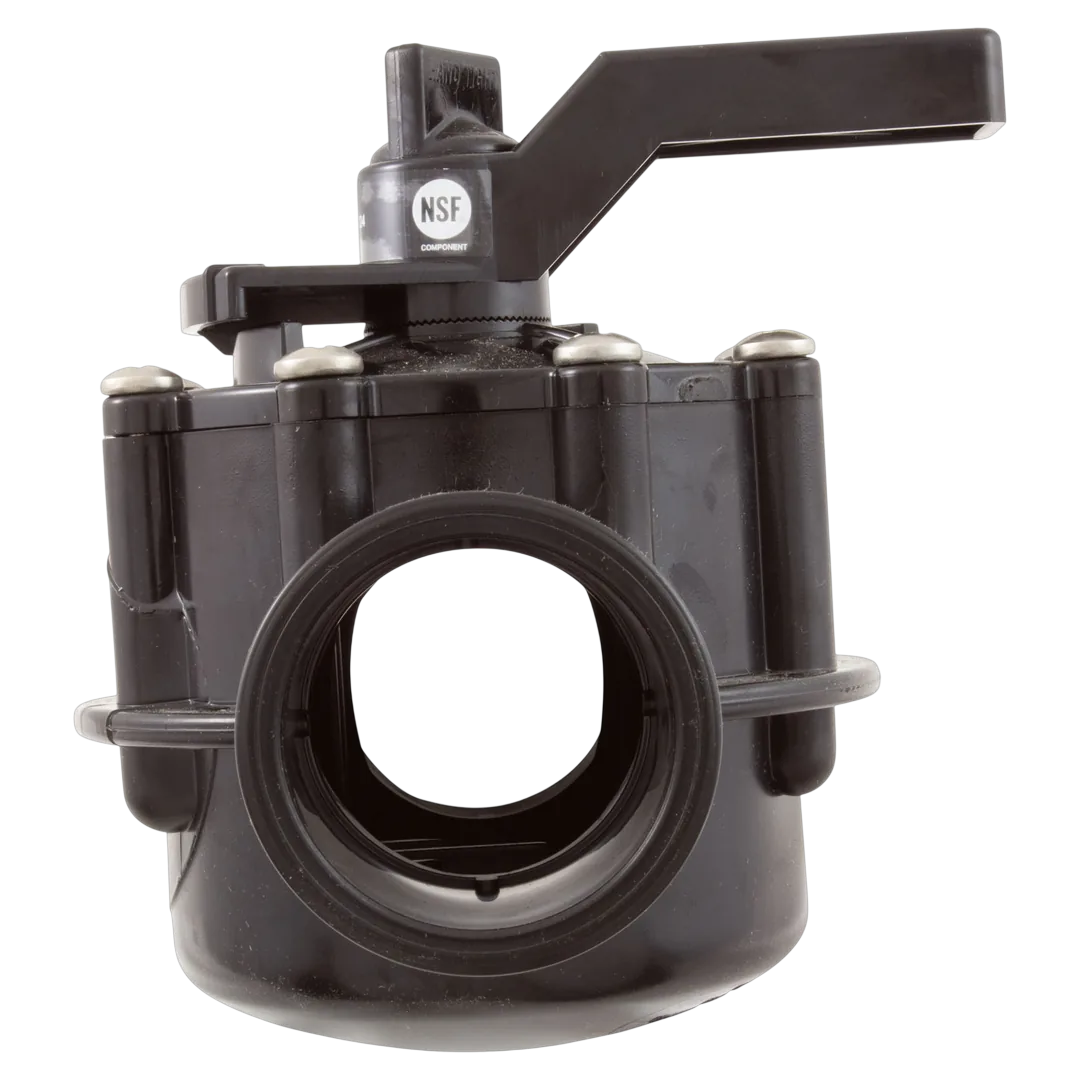 Jandy 4724 NeverLube 2-Port Diverter Valve 1.5 to 2 in - Side (1)