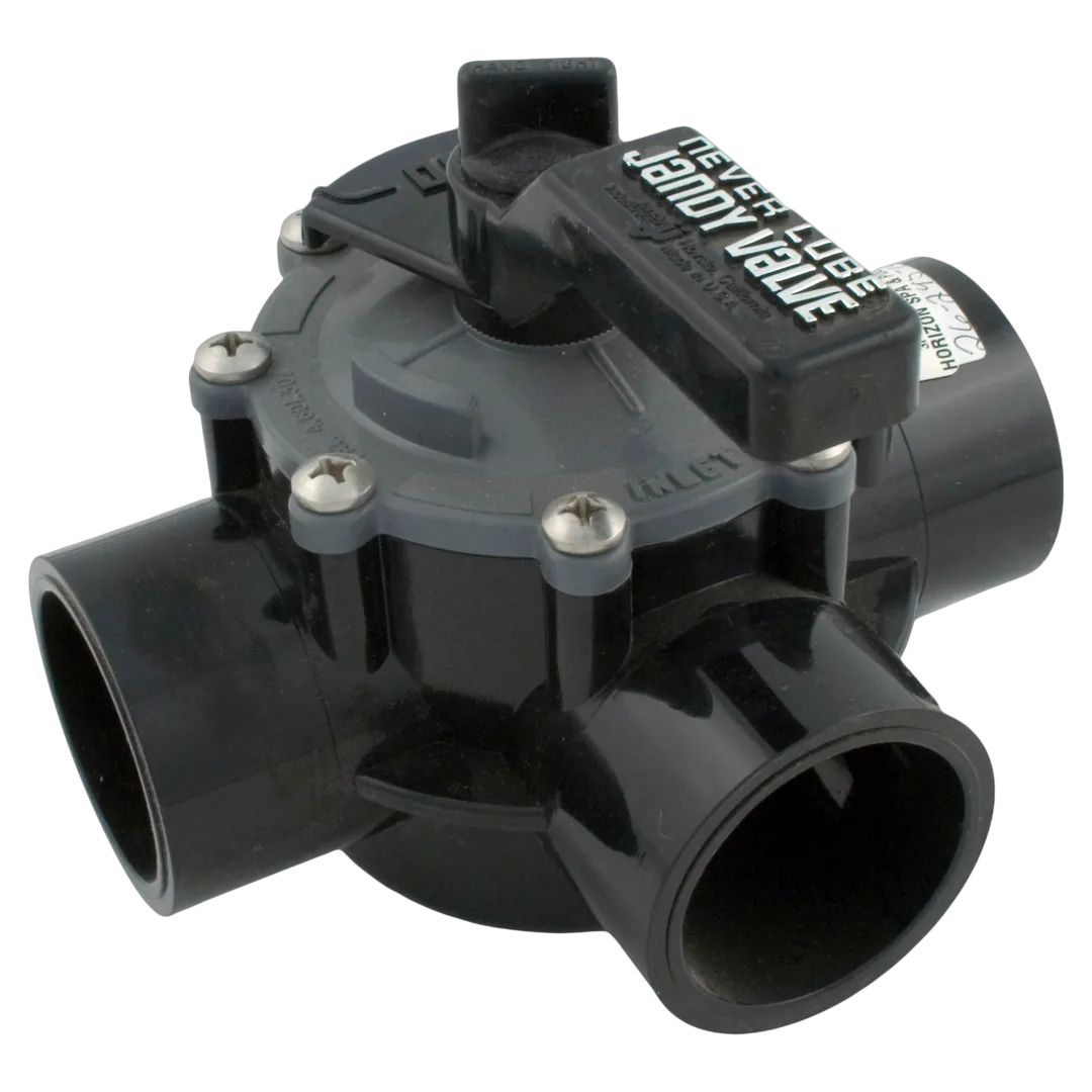 Jandy 4945 NeverLube 3-Port Diverter Valve 1.5in/2in CPVC