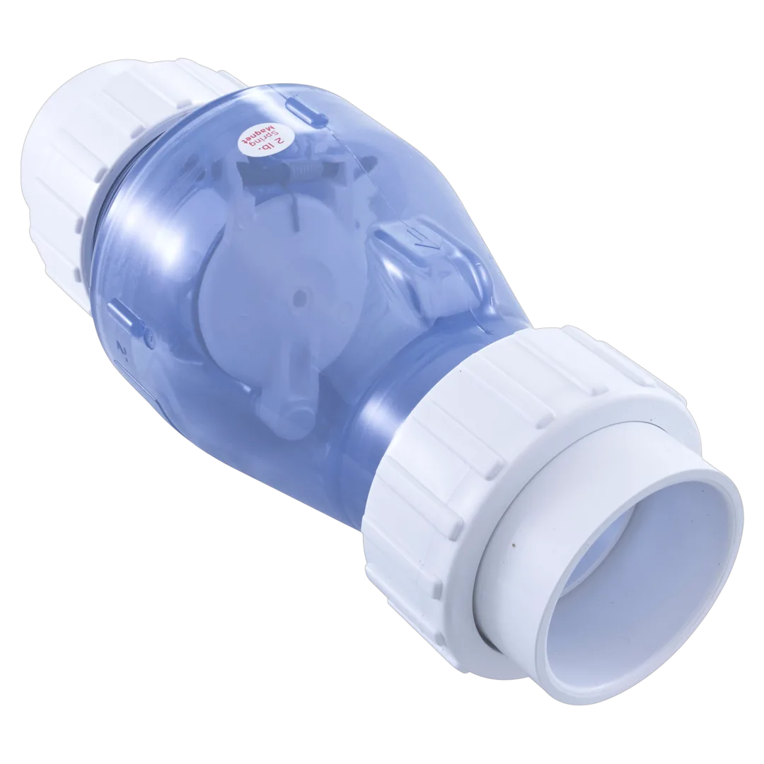 Magic Plastics 0823-20MC 2 inch union clear check valve