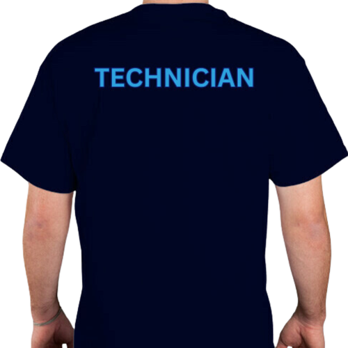 Millennial Pools Technician Shirt - Navy Blue