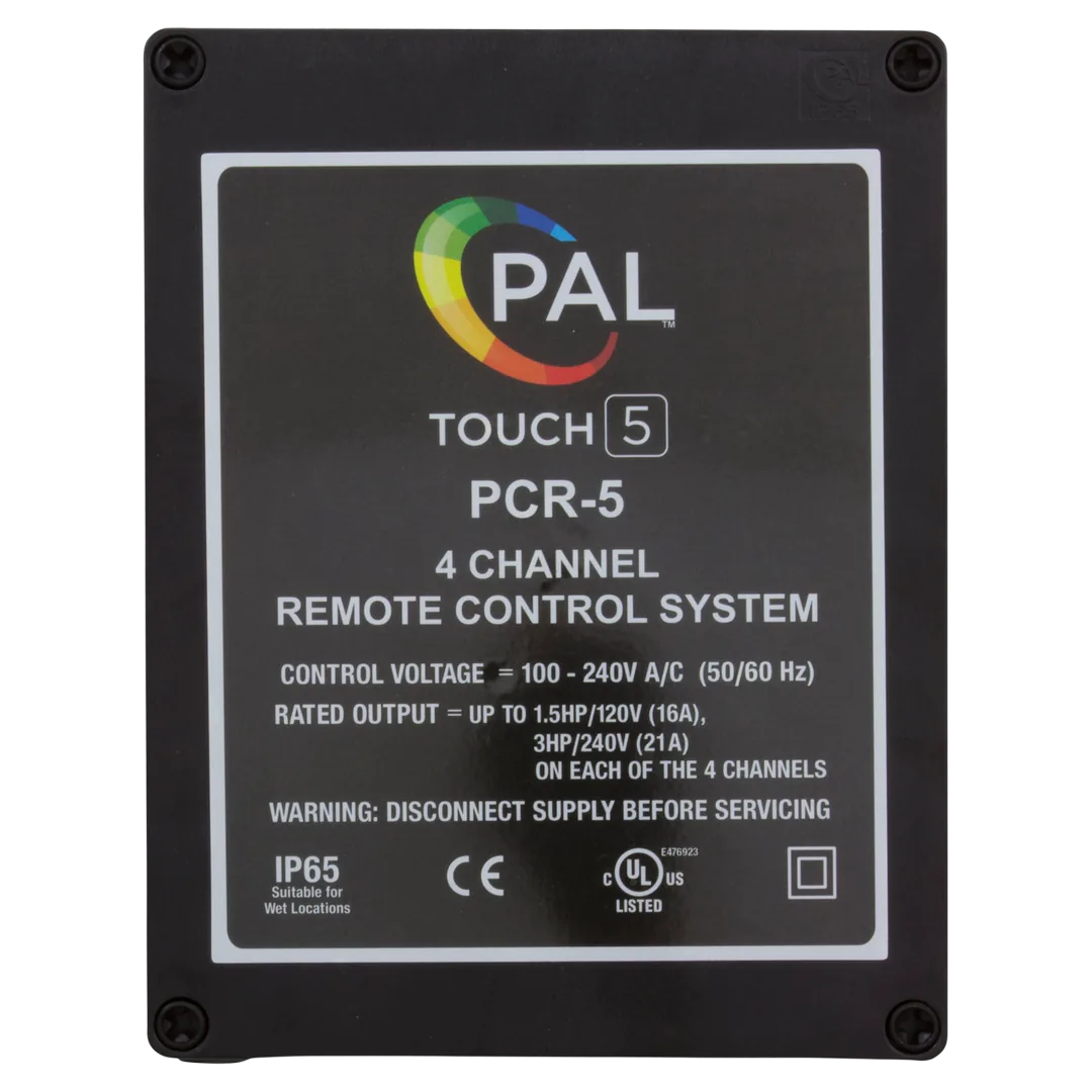 PAL Lighting Touch 5 Remote Control System - Cover