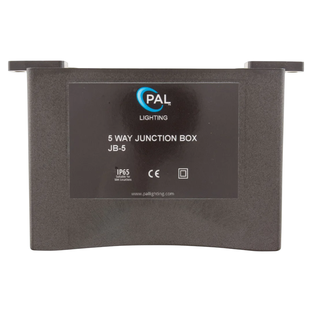 PAL Lighting 64-JB-5 5 Way Junction Box - Label