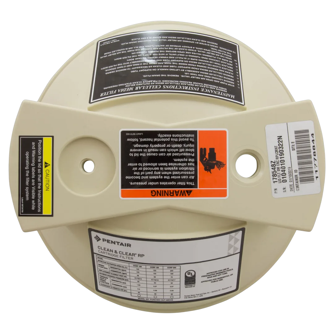 Pentair 178548Z Tank Lid - Top