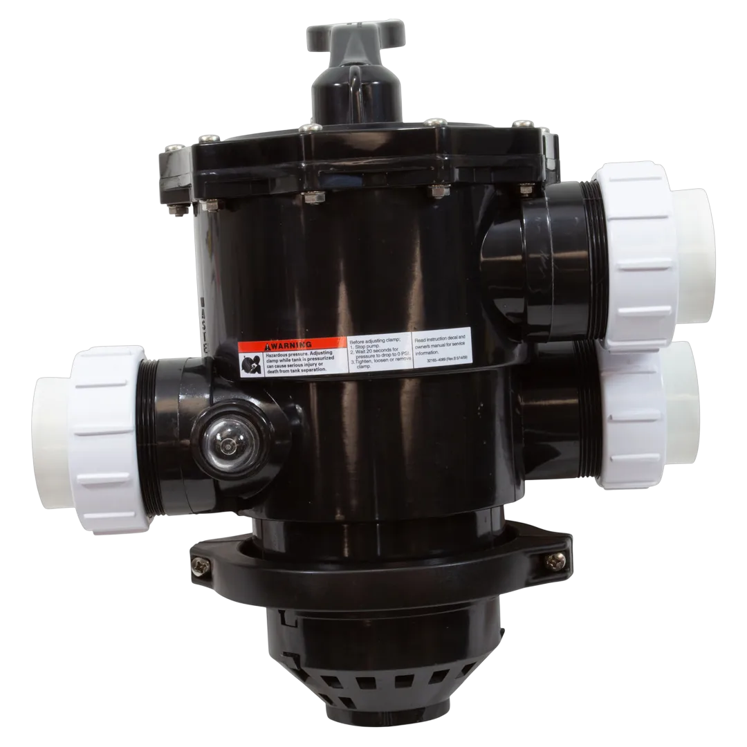 Pentair 262525 2 in. Top Mount Multiport Valve - Front